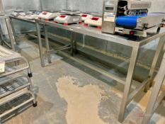 (2) Stainless Steel Tables