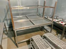 (2) Stainless Steel Tables