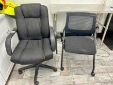 Lot of (4) Office Chairs