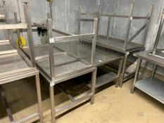 (5) Stainless Steel Tables