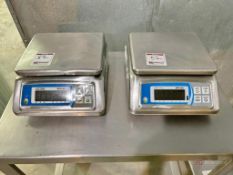 (2) Optima OPX-SS Digital Scales