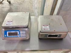 (2) Optima OPX-SS Digital Scales