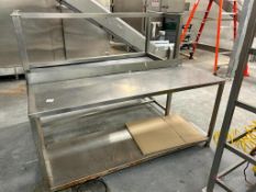 (3) Stainless Steel Tables