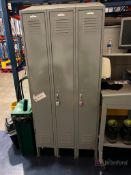 Section of (3) Lockers