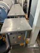 Lot (3) Stainless Steel Worktables