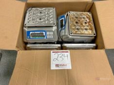 Box of (8) Optima OPX-SS Digital Scales