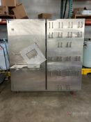 Metal Work Cart on Locking Casters