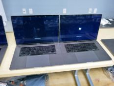 (2) Apple MacBook Pro Model A2141 Laptop Computers