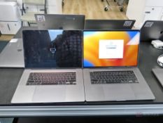 (2) Apple Macbook Pro Model A2141 Laptops