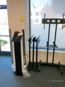 Portable TV Stand, (3) Ceiling Mount TV Stands, Computer Pad Stand
