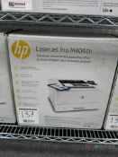HP LaserJet Pro Model M404DN Laser Printer