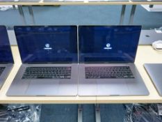 (2) Apple MacBook Pro Model A2141 Laptop Computers