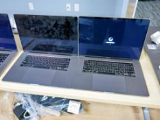 (2) Apple MacBook Pro Model A2141 Laptop Computers