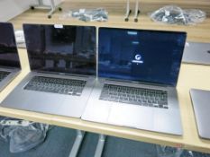 (2) Apple MacBook Pro Model A2141 Laptop Computers