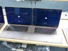 (2) Apple MacBook Pro Model A2141 Laptop Computers