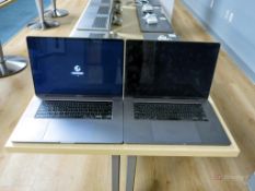 (2) Apple MacBook Pro Model A2141 Laptop Computers