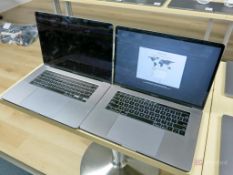(2) Apple MacBook Pro Model A2141 Laptop Computers