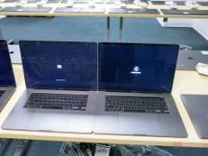(2) Apple MacBook Pro Model A2141 Laptop Computers