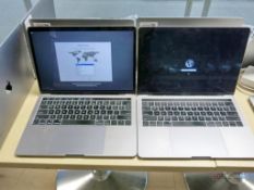 (2) Apple MacBook Pro Model A1989 Laptops