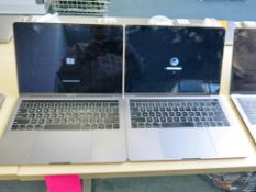 (2) Apple MacBook Pro Model A1989 Laptops