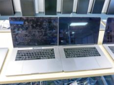 (2) Apple MacBook Pro Model A1990 Laptops