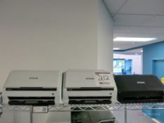 (4) Epson Document Scanners