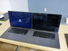 (2) Apple MacBook Pro Model A2141 Laptop Computers