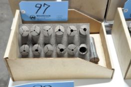 12-Piece R8 Collet Set with (1) Extra Collet in (1) Box