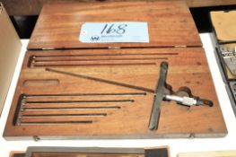 Starrett No 445 Depth Micrometer with Case