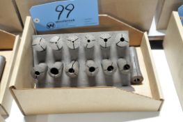 12-Piece R8 Collet Set with (1) Extra Collet in (1) Box