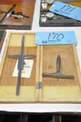 Vernier Depth Height Gage with Depth Micrometer and Case