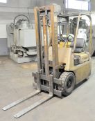 Hyster 3,350-LB Capacity 3-Wheel LP-Gas Forklift Truck