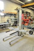 Genie Superlift Contractor Model SLC-24, 24' x 650-Lbs. Capacity Mechanical Hand Crank Lift Cart