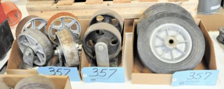 Lot-Various Caster Wheels in (3) Boxes
