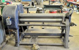 Lown Model G500, Initial Pinch Bending Rolls, 48