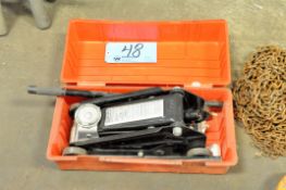 Sears 2-Ton Capacity Hydraulic Floor Jack with Case