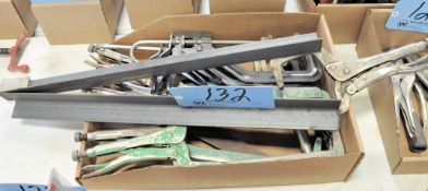 Lot-Various Vise Grip Clamps in (1) Box