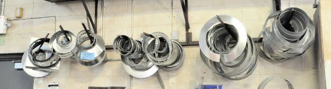 Lot-Milo Roof Supports, Table, Misc. Galvanized Taps and Spiral Connectors