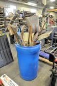 Lot-Shovels, Rakes, Etc. in (1) Drum