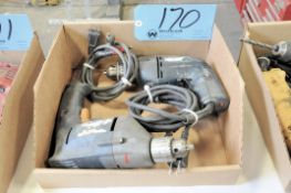 Lot-(2) Bosch 3/8