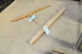 Lot-(2) Various Metal Forming Blacksmithing Tools