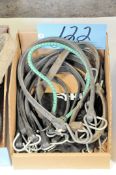 Lot-Bungee Cords in (1) Box on Floor Under (1) Table