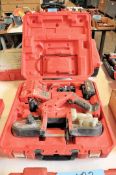 Milwaukee Cat. No. 2629-20,18-Volt Cordless Portable Band Saw with (1) Battery, (1) Charger and Case