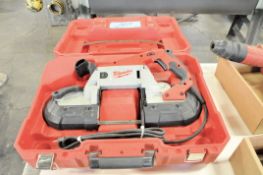Milwaukee Cat. No, 6232-20, Electric Porta Band Saw with Case