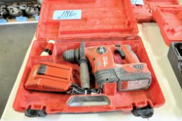 Hilti TE 4-A18, 18-Volt Cordless Hammer Drill with (1) Battery, (1) Charger and Case