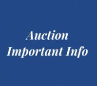 Auction Important Information