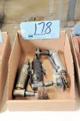 Lot-(3) Various Pneumatic Angle Die Grinders in (1) Box