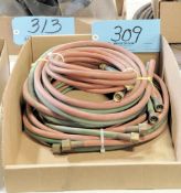 Lot-Short Oxygen/Acetylene Hoses in (1) Box