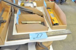 Lot-Steel Straight Edge Rules in (1) Box