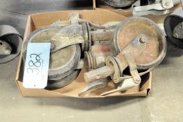 Lot-(4) Scaffold Wheels in (1) Box